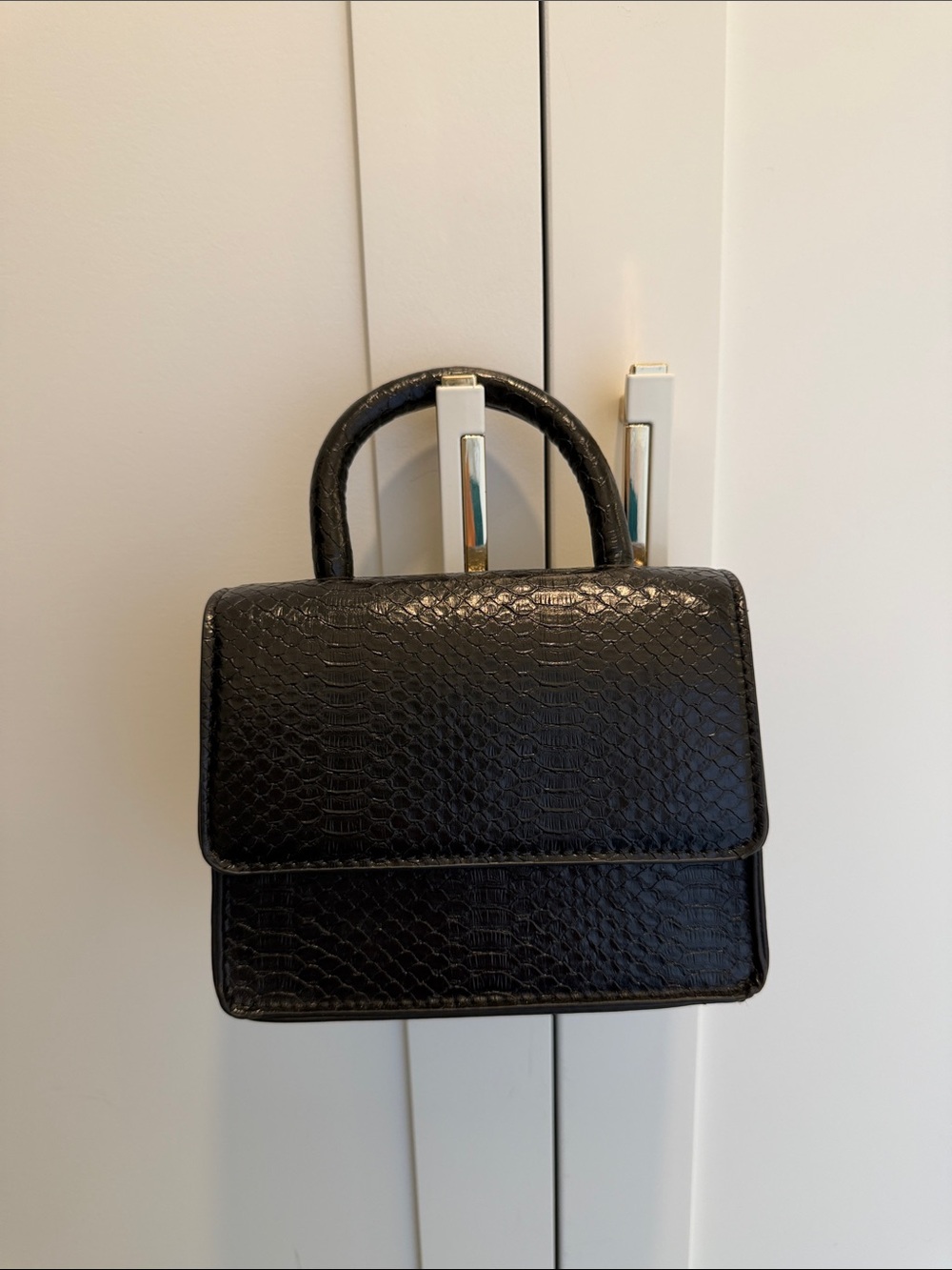 Classic Black Top-Handle Women's Bag